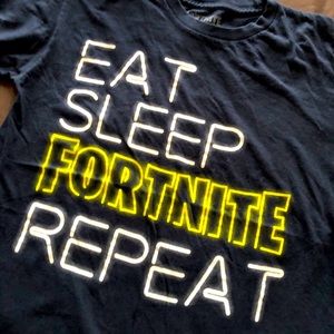 Eat Sleep Fortnite Repeat tee shirt